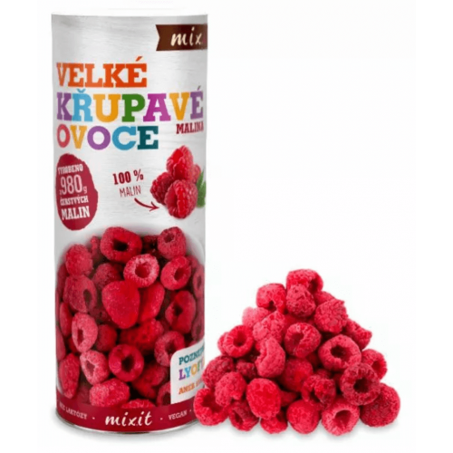 Chrumkavá mrazom sušená MALINA 140g mix.it